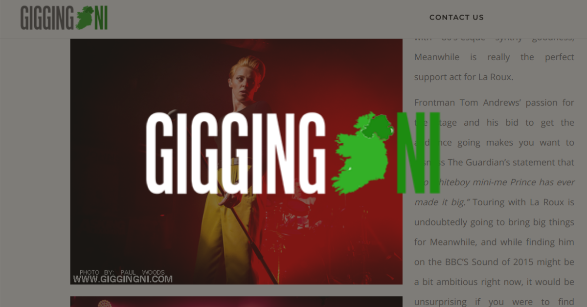 La Roux Belfast Limelight Review