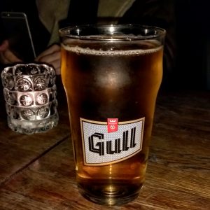 Reykjavik Gull Beer Lebowski Bar
